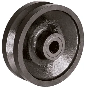 Roda Ferro Fundido com Canal em “V” (Grooved) (FV) MRX