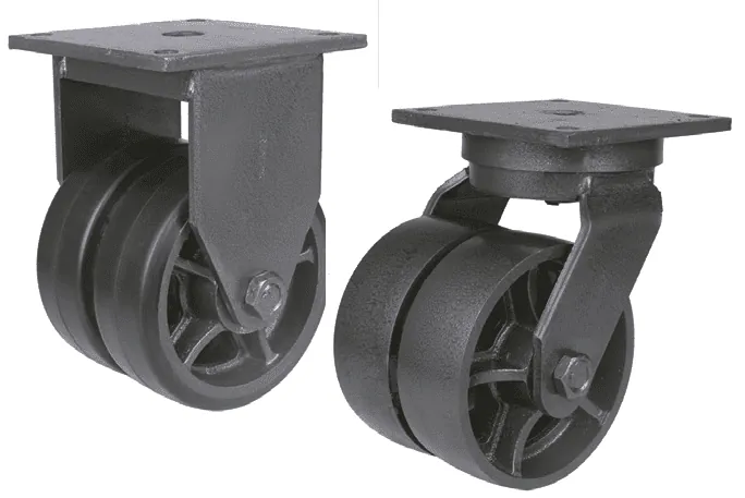 Rodízio MRX Série Industrial Dupla Extra Pesada